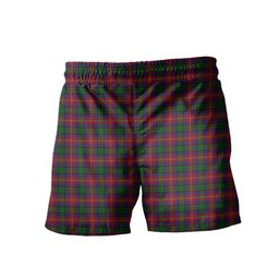 ScotsTee Shop Scottish Rattray of Lude Men's Highland Kilt Sporran Tartan Shorts