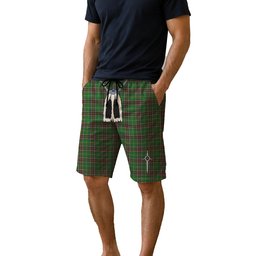 ScotsTee Shop Scottish Newfoundland Men's Highland Kilt Sporran Tartan Shorts