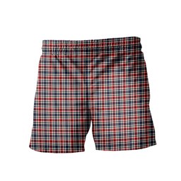 ScotsTee Shop Scottish Bell Border (Bell Southern Bell) Modern Clan Crest Men's Highland Kilt Sporran Tartan Shorts