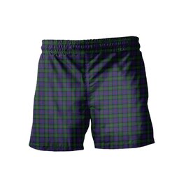 ScotsTee Shop Scottish MacPhail Hunting Clan Crest Men's Highland Kilt Sporran Tartan Shorts