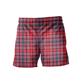 ScotsTee Shop Scottish Straiton Men's Highland Kilt Sporran Tartan Shorts