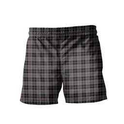 ScotsTee Shop Scottish Thomson Grey Men's Highland Kilt Sporran Tartan Shorts