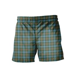 ScotsTee Shop Scottish Walkinshaw Clan Crest Men's Highland Kilt Sporran Tartan Shorts
