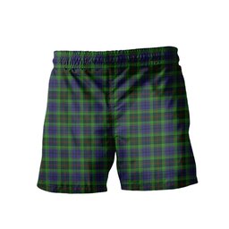 ScotsTee Shop Scottish Rutledge Men's Highland Kilt Sporran Tartan Shorts