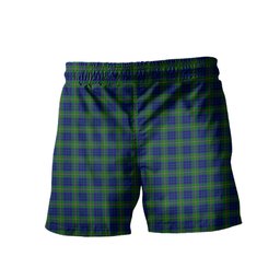 ScotsTee Shop Scottish Nowell Men's Highland Kilt Sporran Tartan Shorts