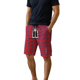 ScotsTee Shop Scottish Rait Men's Highland Kilt Sporran Tartan Shorts
