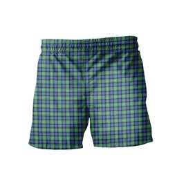 ScotsTee Shop Scottish Sutherland Ancient Clan Crest Men's Highland Kilt Sporran Tartan Shorts