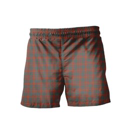 ScotsTee Shop Scottish Matheson Ancient Clan Crest Men's Highland Kilt Sporran Tartan Shorts