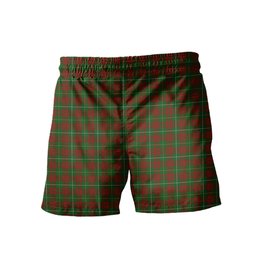ScotsTee Shop Scottish Bruce Hunting Clan Crest Men's Highland Kilt Sporran Tartan Shorts