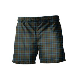 ScotsTee Shop Scottish Thomson Hunting Clan Crest Men's Highland Kilt Sporran Tartan Shorts