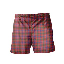 ScotsTee Shop Scottish MacRae Ancient Clan Crest Men's Highland Kilt Sporran Tartan Shorts
