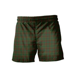 ScotsTee Shop Scottish MacCracken Hunting Clan Crest Men's Highland Kilt Sporran Tartan Shorts