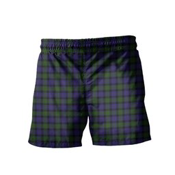 ScotsTee Shop Scottish MacTaggart Men's Highland Kilt Sporran Tartan Shorts