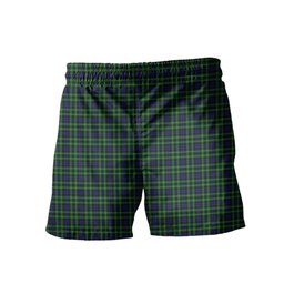 ScotsTee Shop Scottish Graham of Montrose Clan Crest Men's Highland Kilt Sporran Tartan Shorts
