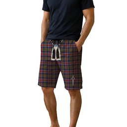 ScotsTee Shop Scottish Ruxton Men's Highland Kilt Sporran Tartan Shorts