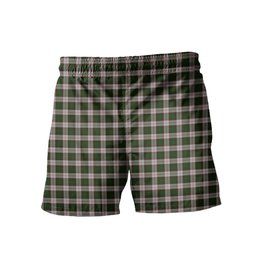 ScotsTee Shop Scottish MacKinnon Dress Clan Crest Men's Highland Kilt Sporran Tartan Shorts