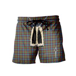ScotsTee Shop Scottish Stirling SC Men's Highland Kilt Sporran Tartan Shorts