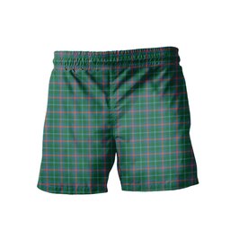 ScotsTee Shop Scottish Young Ancient Clan Clan Crest Men's Highland Kilt Sporran Tartan Shorts