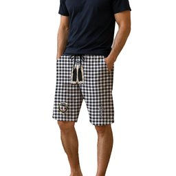 ScotsTee Shop Scottish Shepherd Clan Crest Men's Highland Kilt Sporran Tartan Shorts