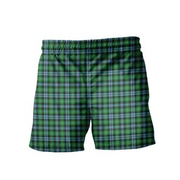 ScotsTee Shop Scottish Arbuthnot Ancient Clan Crest Men's Highland Kilt Sporran Tartan Shorts