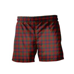 ScotsTee Shop Scottish Robertson Clan Crest Men's Highland Kilt Sporran Tartan Shorts