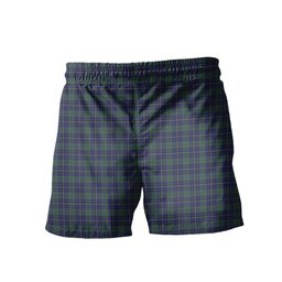 ScotsTee Shop Scottish Platt Men's Highland Kilt Sporran Tartan Shorts