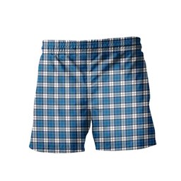ScotsTee Shop Scottish Strathclyde District Men's Highland Kilt Sporran Tartan Shorts