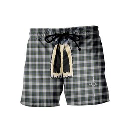 ScotsTee Shop Scottish Pritchard Men's Highland Kilt Sporran Tartan Shorts