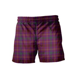 ScotsTee Shop Scottish McCall (Caithness) Men's Highland Kilt Sporran Tartan Shorts