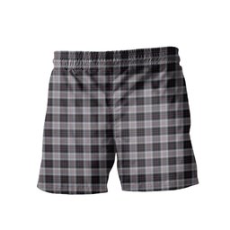ScotsTee Shop Scottish MacRae Dress 2 Men's Highland Kilt Sporran Tartan Shorts