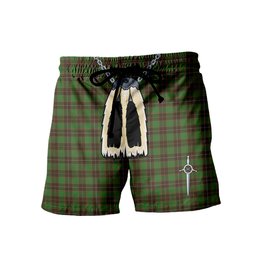 ScotsTee Shop Scottish MacPhee Hunting Ancient Men's Highland Kilt Sporran Tartan Shorts