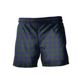 ScotsTee Shop Scottish Strachan Men's Highland Kilt Sporran Tartan Shorts