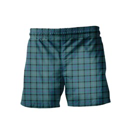 ScotsTee Shop Scottish Thomson Ancient Men's Highland Kilt Sporran Tartan Shorts