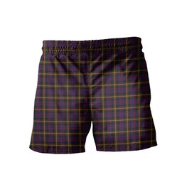 ScotsTee Shop Scottish MacSporran Men's Highland Kilt Sporran Tartan Shorts