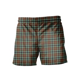 ScotsTee Shop Scottish Thompson Hunting Modern Clan Crest Men's Highland Kilt Sporran Tartan Shorts