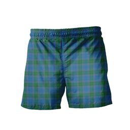 ScotsTee Shop Scottish Sutherland Hunting Ancient Men's Highland Kilt Sporran Tartan Shorts