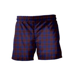 ScotsTee Shop Scottish Wedderburn Clan Crest Men's Highland Kilt Sporran Tartan Shorts