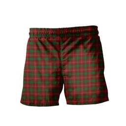 ScotsTee Shop Scottish Kirk Clan Crest Men's Highland Kilt Sporran Tartan Shorts