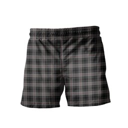 ScotsTee Shop Scottish Moffat Modern Clan Crest Men's Highland Kilt Sporran Tartan Shorts