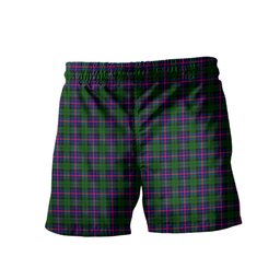 ScotsTee Shop Scottish Morrison Modern Men's Highland Kilt Sporran Tartan Shorts