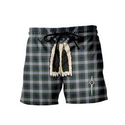 ScotsTee Shop Scottish Murray of Atholl Dress Men's Highland Kilt Sporran Tartan Shorts