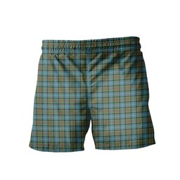 ScotsTee Shop Scottish Paisley District Men's Highland Kilt Sporran Tartan Shorts