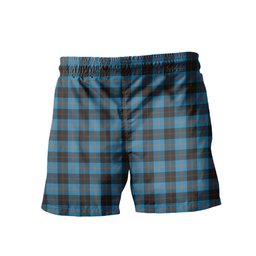 ScotsTee Shop Scottish Garden Clan Crest Men's Highland Kilt Sporran Tartan Shorts