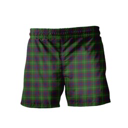ScotsTee Shop Scottish Durie Clan Crest Men's Highland Kilt Sporran Tartan Shorts