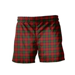 ScotsTee Shop Scottish MacPherson of Cluny Clan Crest Men's Highland Kilt Sporran Tartan Shorts