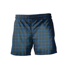 ScotsTee Shop Scottish Parr Men's Highland Kilt Sporran Tartan Shorts