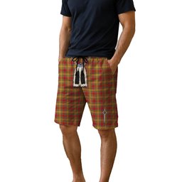 ScotsTee Shop Scottish Scrymgeour Men's Highland Kilt Sporran Tartan Shorts