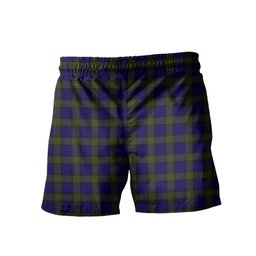 ScotsTee Shop Scottish Minnick Men's Highland Kilt Sporran Tartan Shorts