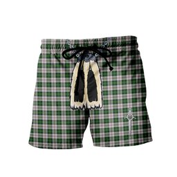ScotsTee Shop Scottish Ross Arisaid Men's Highland Kilt Sporran Tartan Shorts