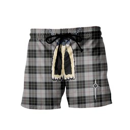 ScotsTee Shop Scottish MacPherson Dress Men's Highland Kilt Sporran Tartan Shorts